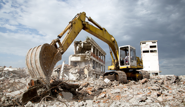 Construction and demolition waste collection and disposal services in Dubai