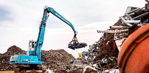 Scrap and metal waste collection services in Dubai